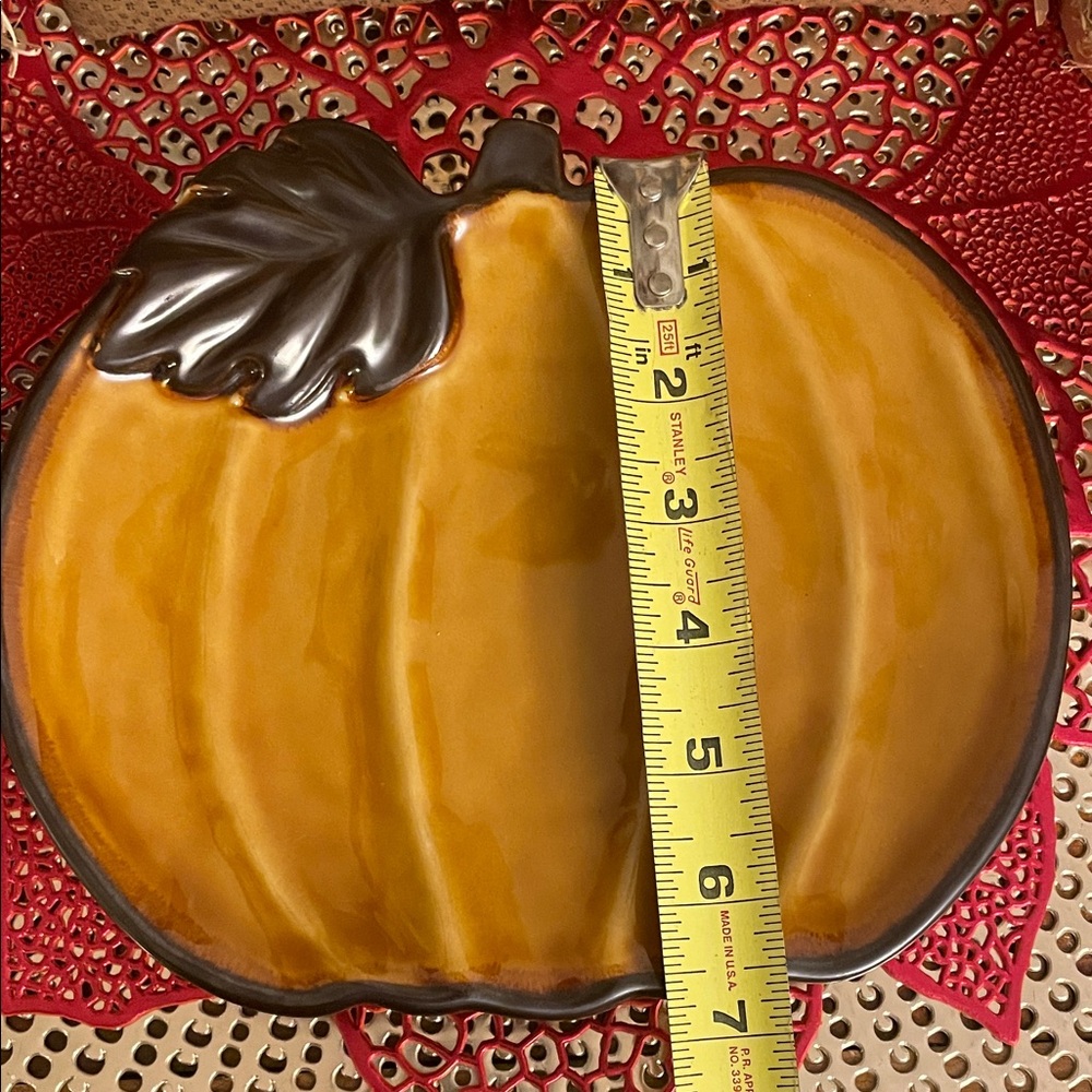 Fall Pumpkin Plate - Picture 5 of 5